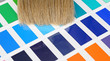 Brush on color palette Brush on color palette