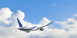 Avion dans les airs