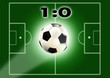Illustration: Fußballfeld Fußballfeld