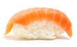 Asian maki salmon sushi