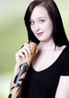 Girl with Didgeridoo Girl with Didgeridoo