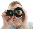 man looking