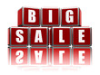 big sale with reflection