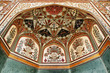 Detail of decorated gateway. Amber fort. Jaipur, India Detail of decorated gateway. Amber fort. Jaipur, India