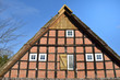 Giebel eines Bauernhauses