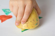 Foto: Kartoffeldruck Stempel Bunt Kartoffeldruck Stempel Bunt