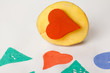 Foto: Kartoffeldruck Stempel Bunt Kartoffeldruck Stempel Bunt