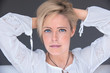 belle blonde nature 30 ans