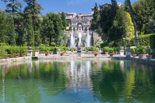 Photo: Villa d'Este, Roma Villa d'Este, Roma