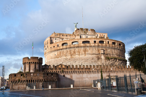 Photo: Castel Sant'angelo side Castel Sant'angelo side