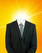 invisible business man