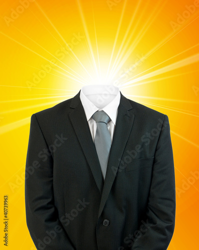 Photo: invisible business man invisible business man