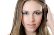 Portrait of the beautiful girl- Creative make-up
