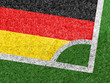 Illustration: Football et Drapeau Football et Drapeau