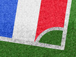 Illustration: Ballon de Football et Drapeau Ballon de Football et Drapeau