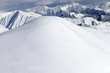View from ski slopes