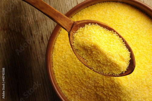 Photo: Farina di mais Corn flour Farina di mais Corn flour