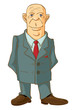 Office worker. Vector illustration. Office worker. Vector illustration.