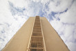 Fire escape in a high rise building