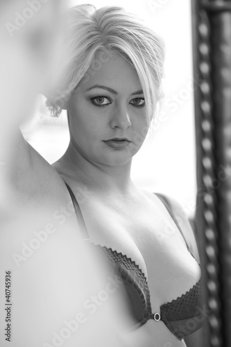 Photo: Woman in mirror Woman in mirror