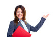 Young business woman.