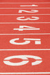 Numbers of track and field