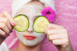 Foto: Spa treatment for a young girl Spa treatment for a young girl