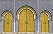 Golden doors of Fez Royal Palace Golden doors of Fez Royal Palace