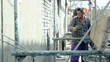 Video: Construction Workers On Scaffold Construction Workers On Scaffold