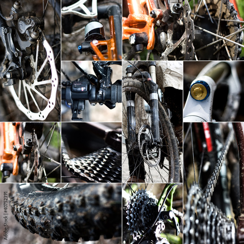 Photo: Mointainbike Collage Mointainbike Collage