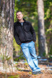 Man in the wood