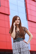 Cute girl talking on the phone