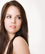 Beautiful brunette girl