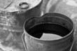 Foto: Botes con productos químicos contaminantes Botes con productos químicos contaminantes