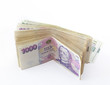 volume of czech banknotes nominal value one thousand crowns