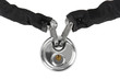 theft protection metal chain with lock isolated theft protection metal chain with lock isolated