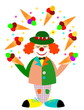 Clown mit Eis