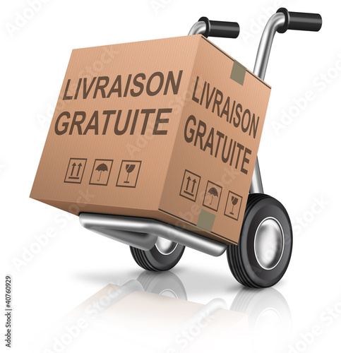 Illustration: free shipping carboard box free shipping carboard box