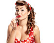 Pin-up girl. American style