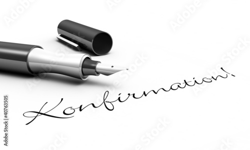 Illustration: Konfirmation - Stift Konzept Konfirmation - Stift Konzept