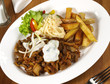 Gyros mit Pommes Frites