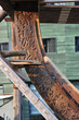Detail of a viking ship, Tonsberg, Norway