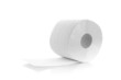 Photo: Toilet paper isolated on white background Toilet paper isolated on white background
