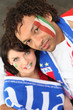 couple of italian supporters
