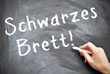 Schwarzes Brett