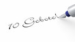 Stift Konzept - 10 Gebote
