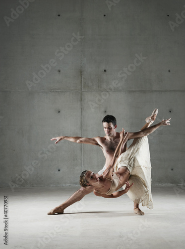 Photo: Ballet dancers posing together Ballet dancers posing together