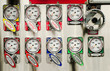 Fire truck pump panel