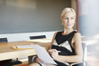 Businesswoman working in office
