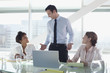 Business people working together in office